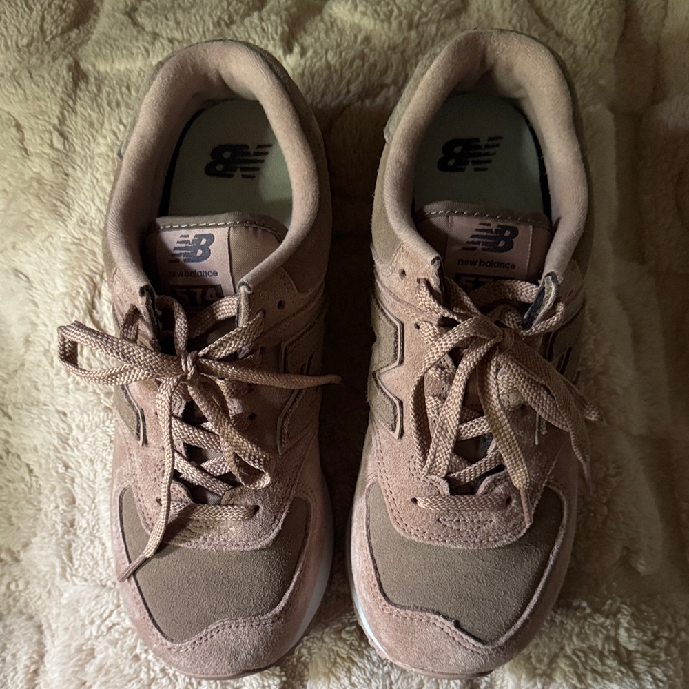 New Balance Women's Beige Sneakers